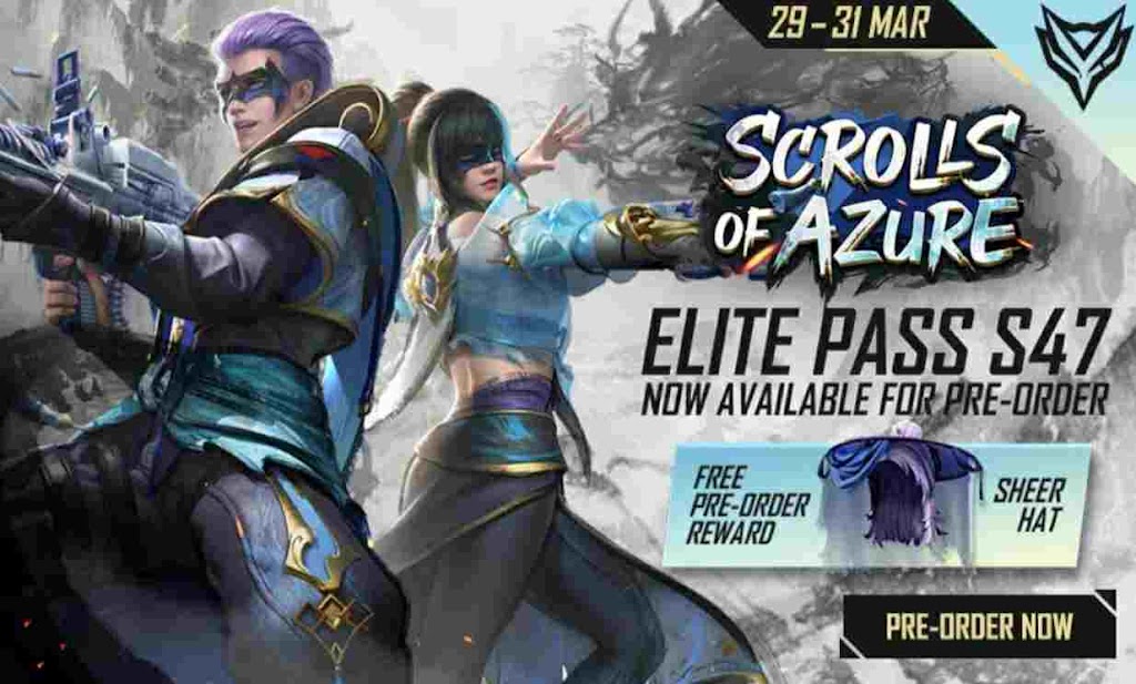 Free Fire Elite Pass Season 47 For Free, Hurry Up, Limited Redeem Code