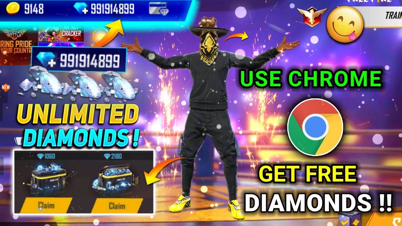How To Hack Free Fire Diamonds And Coins