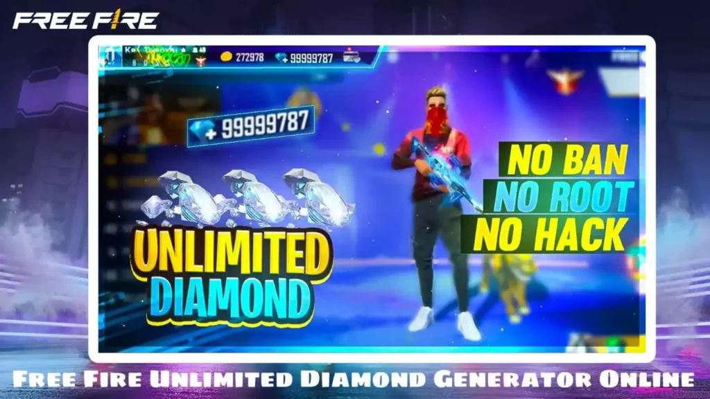 Free Fire Unlimited Diamond Generator Online 99999