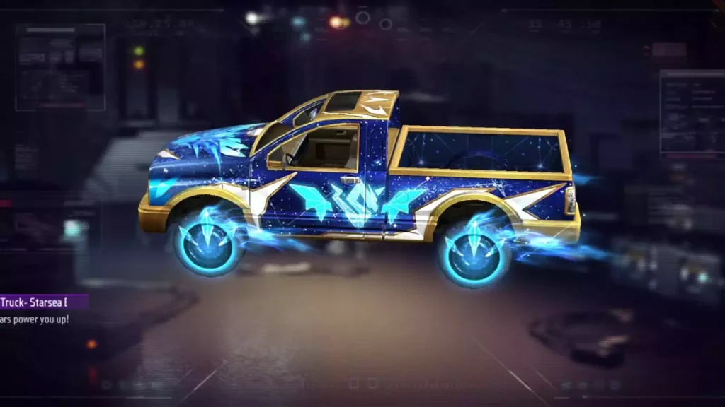 Travel 10000 M and Get Free New Starsea Beast Truck In Free Fire