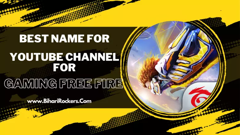 New Best Gaming Channel Names For Free Fire