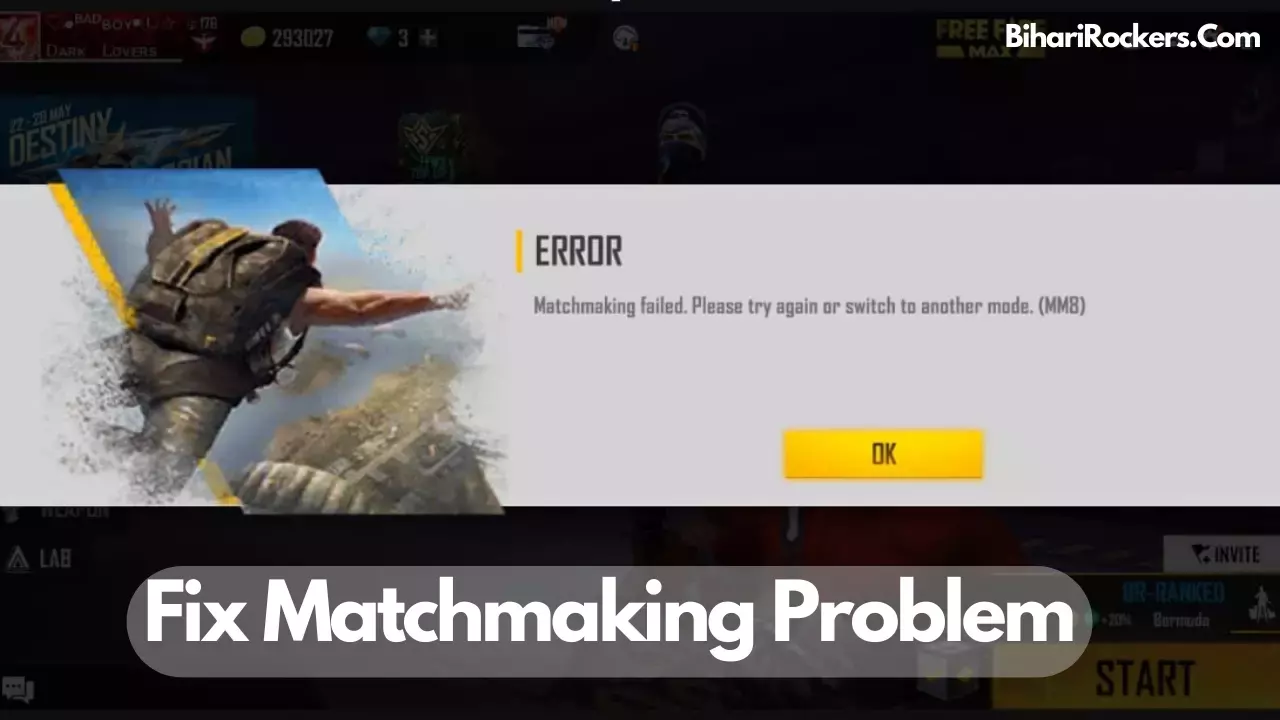 How To Fix Matchmaking Problem In Free Fire