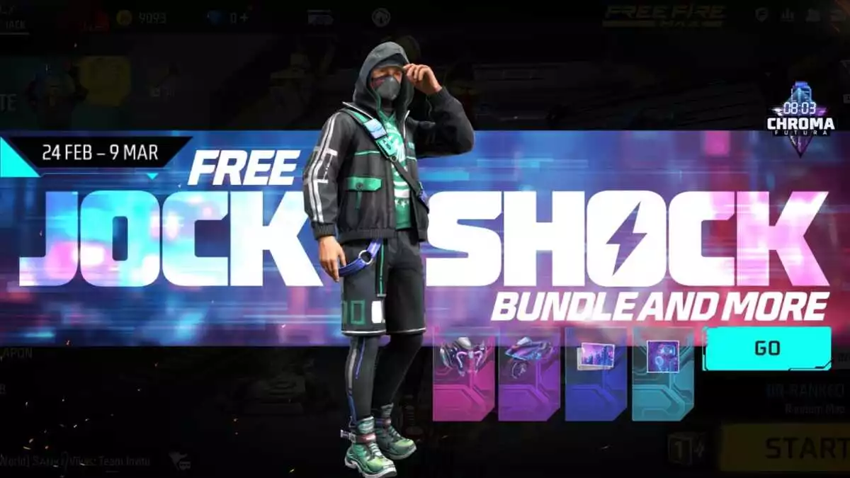 How To Get Free Jock Shock Bundle In Free Fire Max 2023