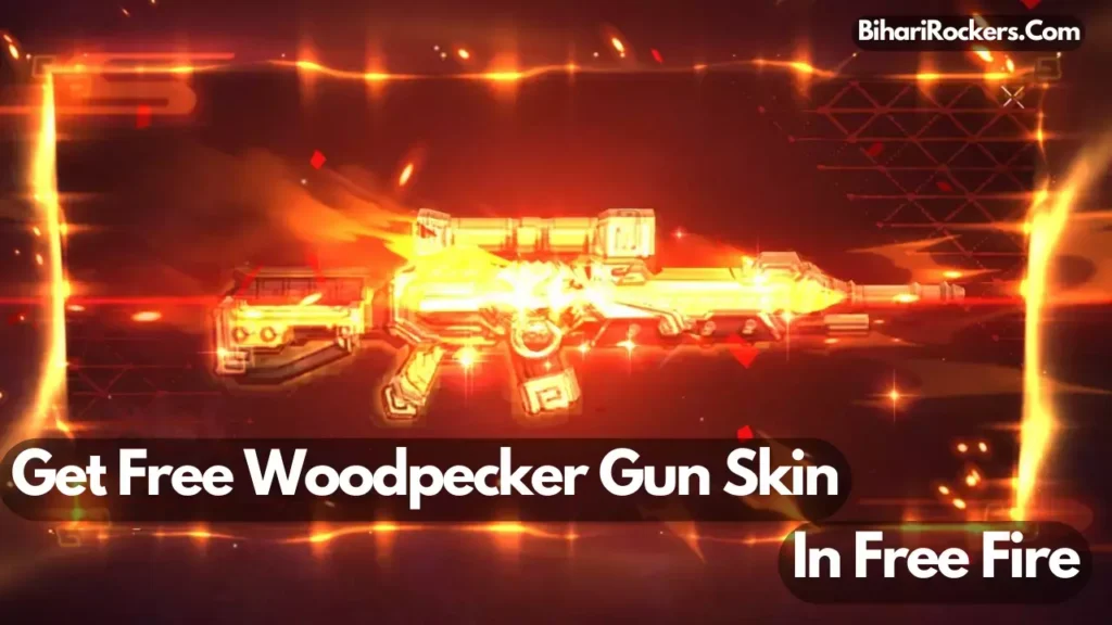 How To Get New Woodpecker Gun Skin In Free Fire Max 2023 Free