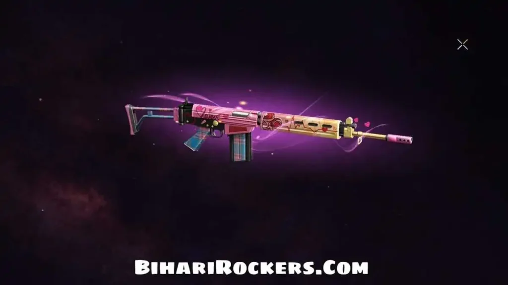How To Get Sickly Sweet Parafal Gun Skin From Weapon Royale In Free Fire Max 2023