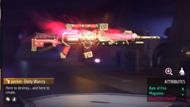 Upcoming New Woodpecker Skin In Free Fire Dirty Warcry 2023