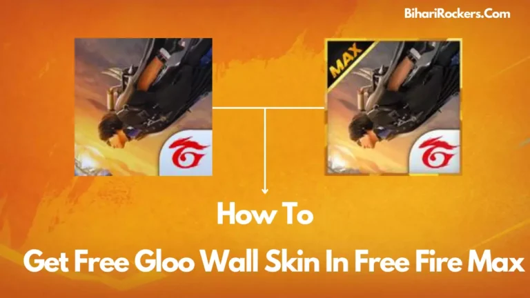How To Get Free Gloo Wall Skin In Free Fire Max 2023